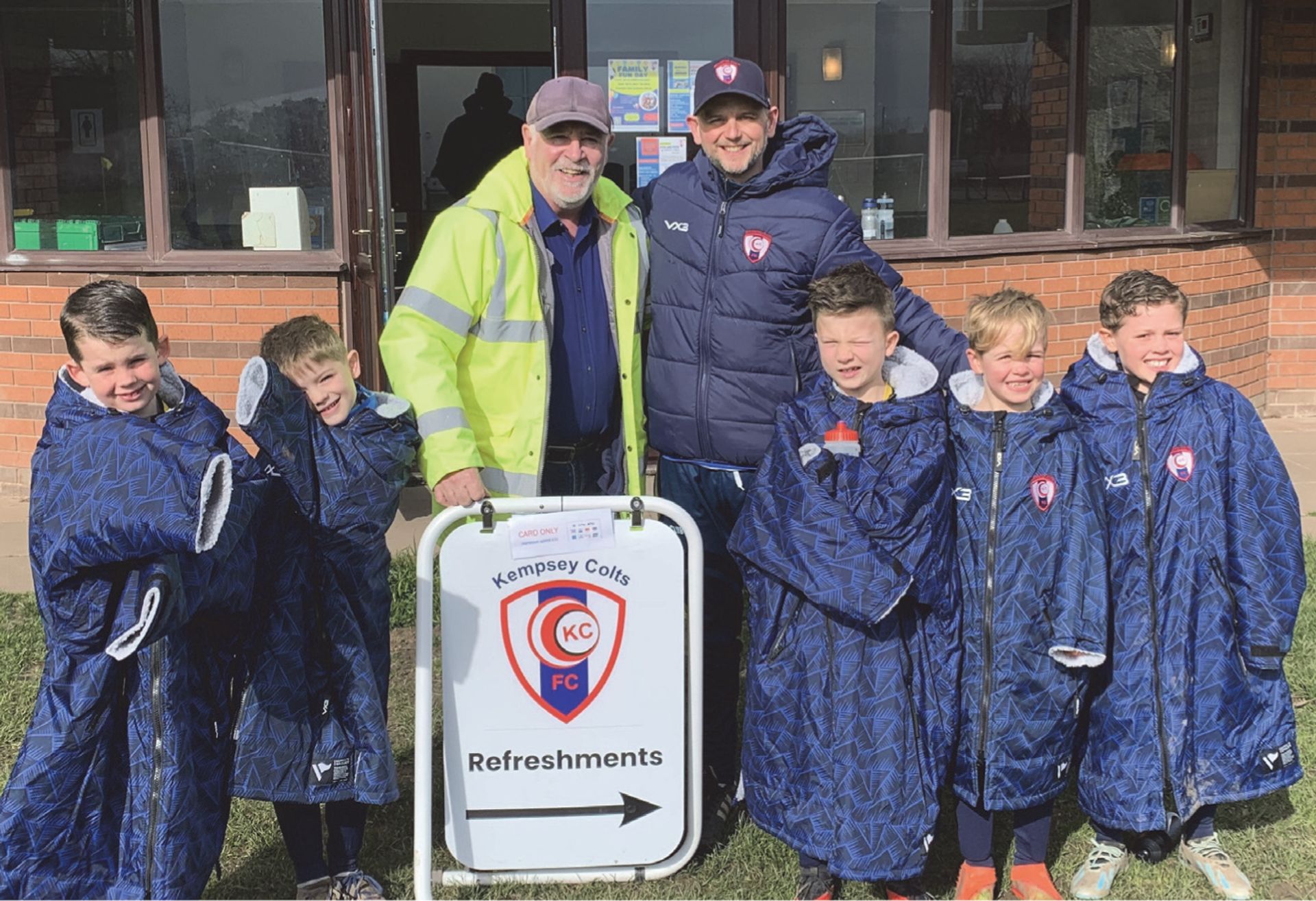 Kempsey Colts get to keep warm